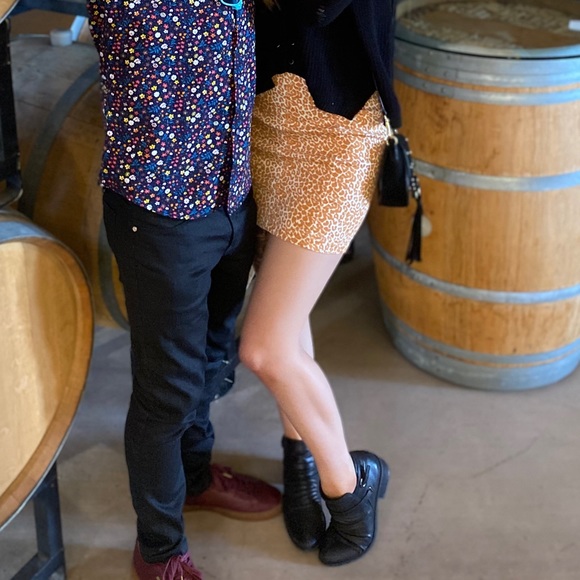 Free People - Modern Femme Leopard Print Skirt - Picture 6 of 6